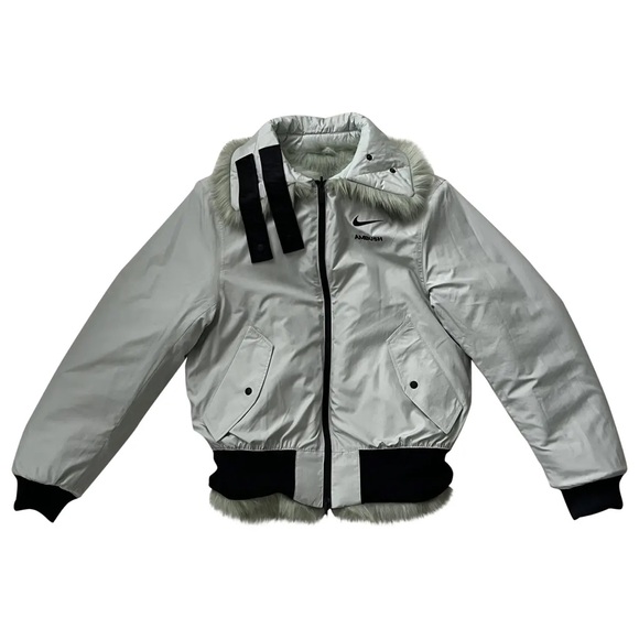 nike x ambush women's reversible faux fur coat